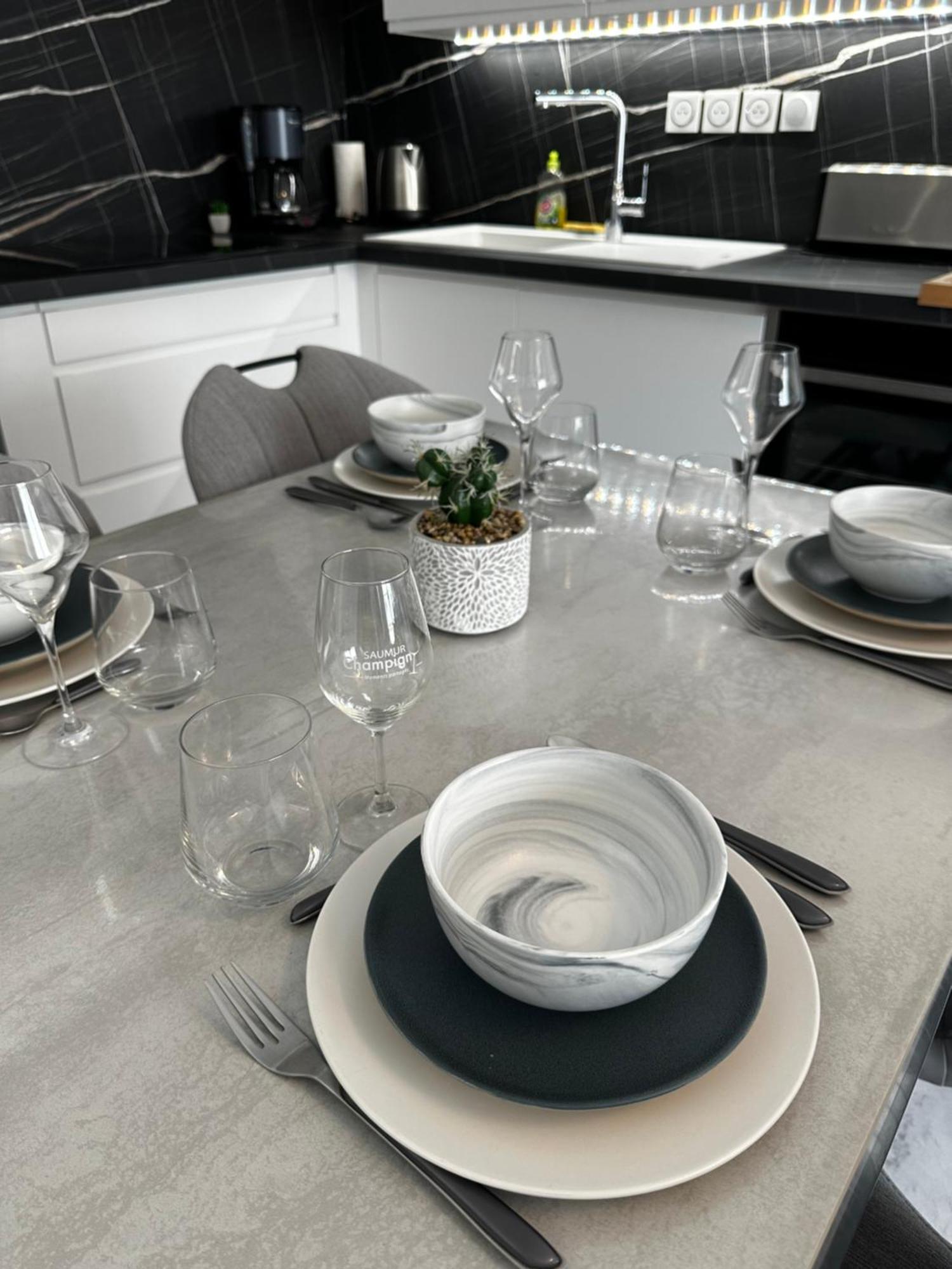 Appartement T3 Proche De Saumur Bagian luar foto